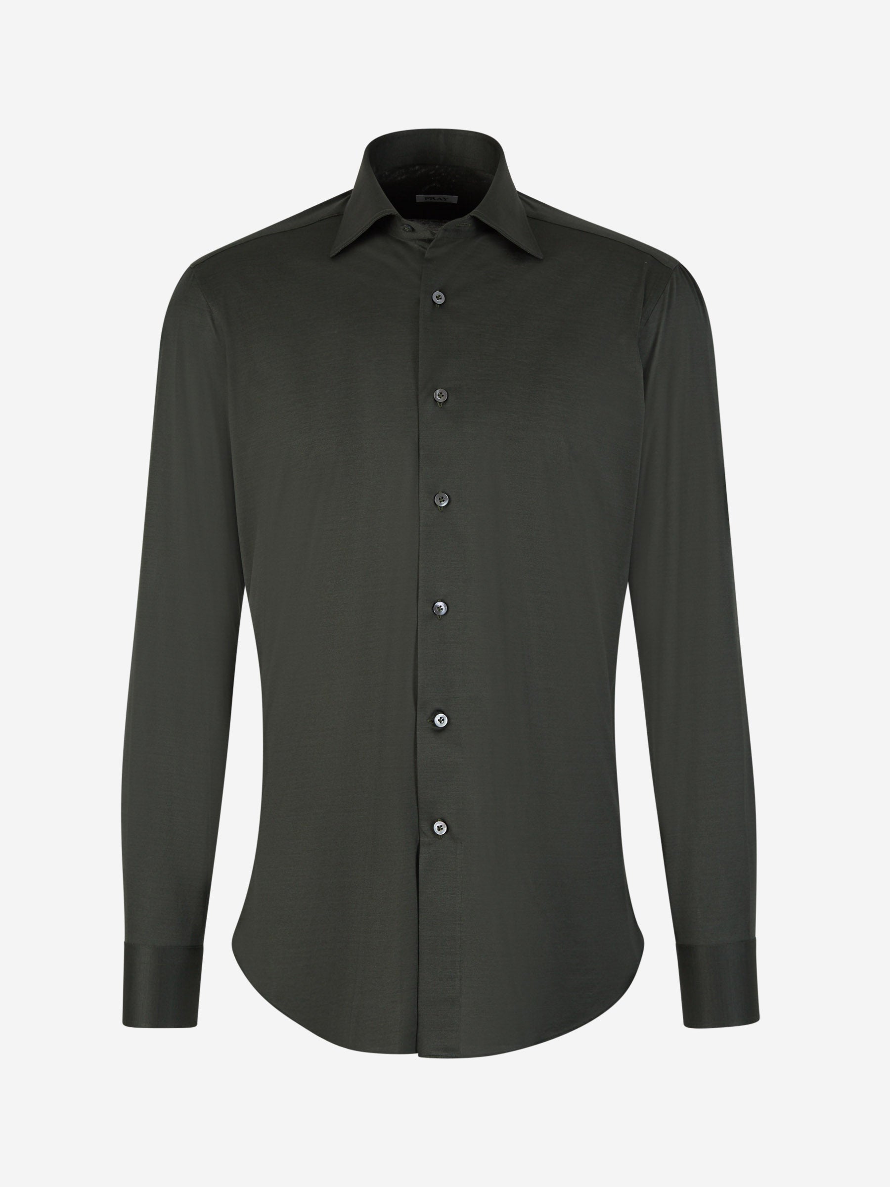 Fray Hombre Barcelona Camisa Micro Punto color Verde Oscuro sku 531-006690 05 - Foto 1