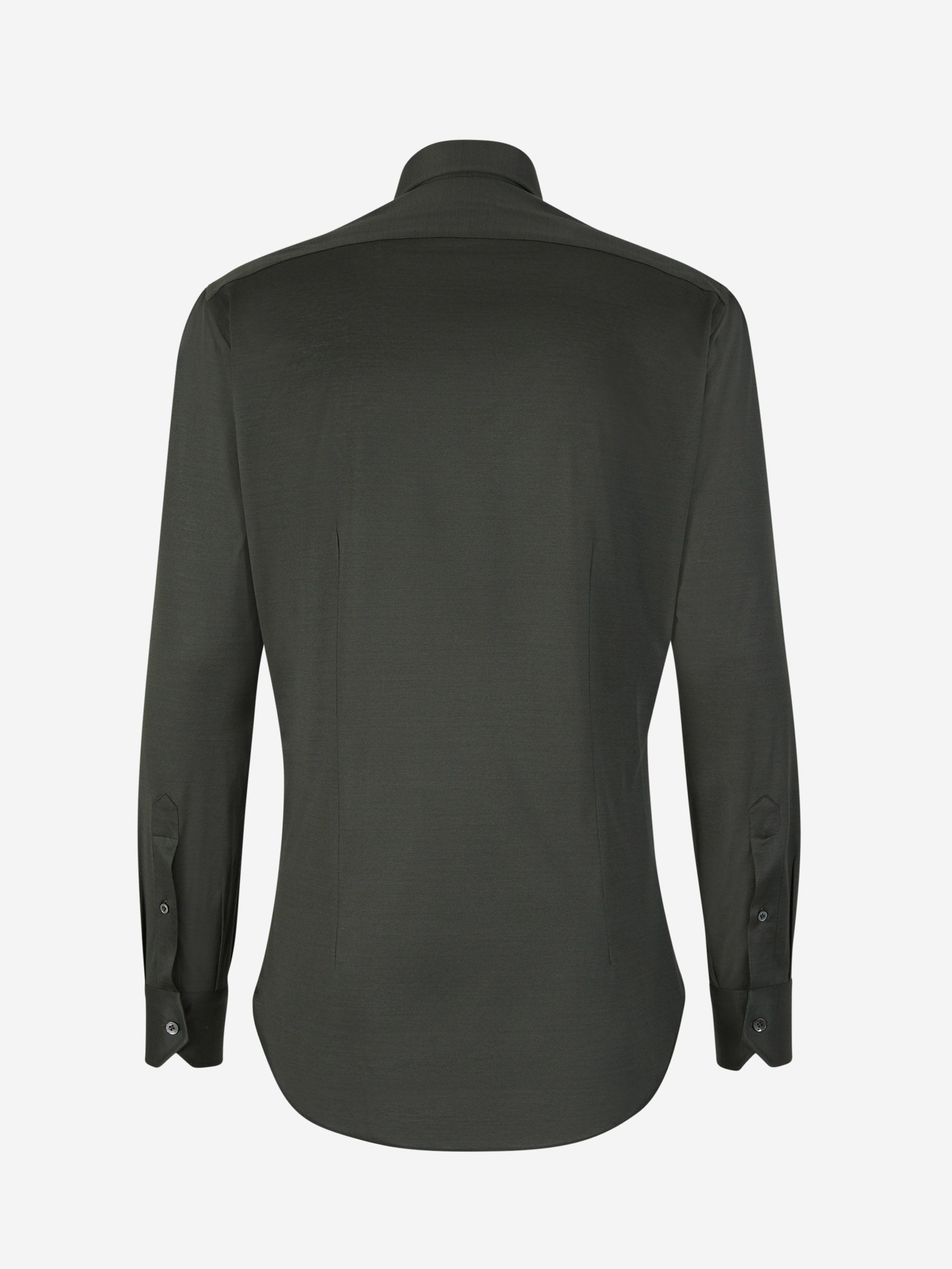 Fray Hombre Barcelona Camisa Micro Punto color Verde Oscuro sku 531-006690 05 - Foto 2