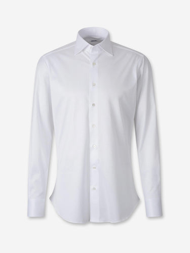 Fray Hombre Barcelona Camisa Micro Punto color Blanco sku 531-006690 07 - Foto 1