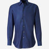 Fray Hombre Barcelona Camisa Fil a Fil Lino color Azul Marino sku 531-006691 03 - Foto 1