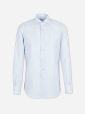 Santa Eulalia Hombre Barcelona Camisa Listada color Azul sku 531-006692 01 - Foto 1