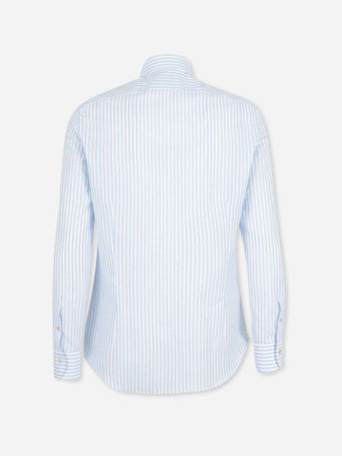 Santa Eulalia Hombre Barcelona Camisa Listada color Azul sku 531-006692 01 - Foto 2