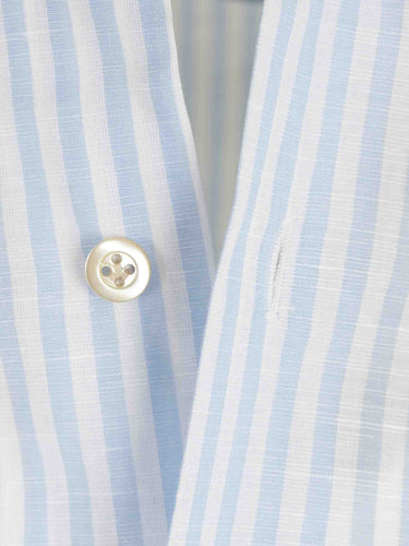 Santa Eulalia Hombre Barcelona Camisa Listada color Azul sku 531-006692 01 - Foto 3