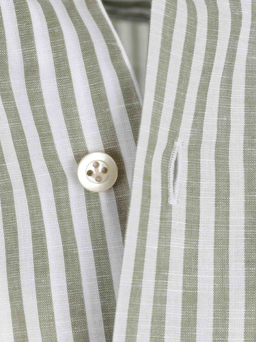 Santa Eulalia Hombre Barcelona Camisa Listada color Verde Oscuro sku 531-006692 03 - Foto 3