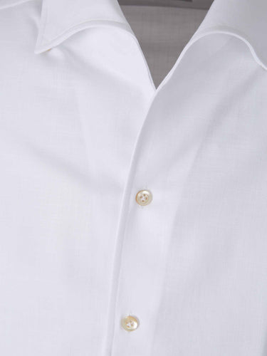 Santa Eulalia Hombre Barcelona Camisa Lisa color Blanco sku 531-006693 02 - Foto 3