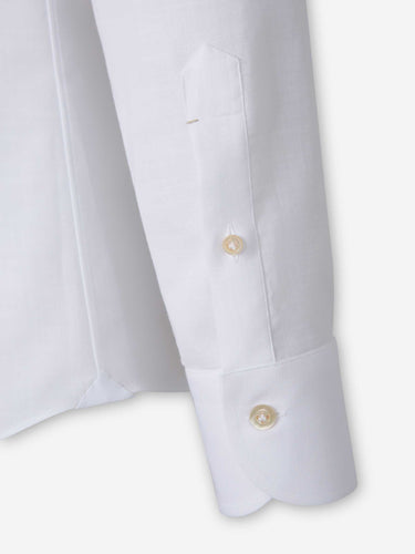 Santa Eulalia Hombre Barcelona Camisa Lisa color Blanco sku 531-006693 02 - Foto 4