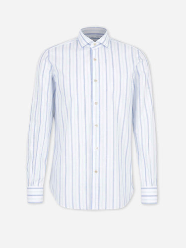 Santa Eulalia Hombre Barcelona Camisa Clásica Listada color Azul sku 531-006694 01 - Foto 1