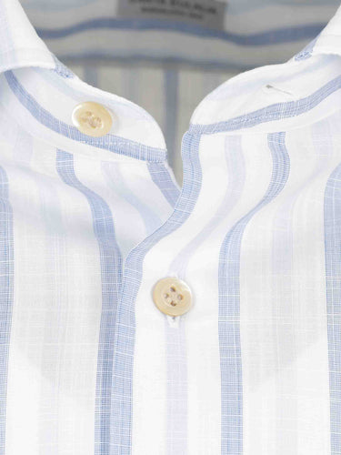 Santa Eulalia Hombre Barcelona Camisa Clásica Listada color Azul sku 531-006694 01 - Foto 3