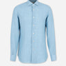 Santa Eulalia Hombre Barcelona Camisa Recta Lino color Azul sku 531-006695 01 - Foto 1