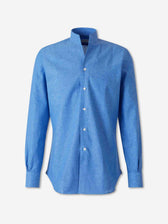 Santa Eulalia Hombre Barcelona Camisa Cuello Mao color Azul sku 531-006696 02 - Foto 1
