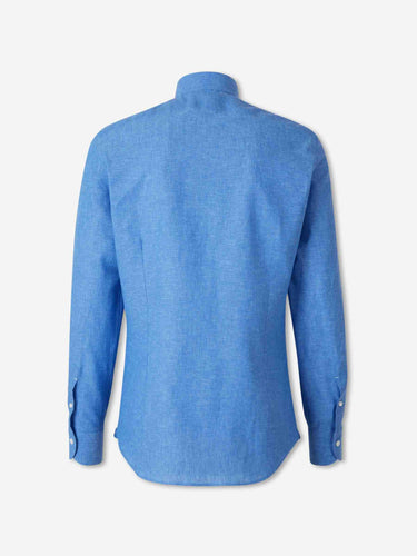 Santa Eulalia Hombre Barcelona Camisa Cuello Mao color Azul sku 531-006696 02 - Foto 2