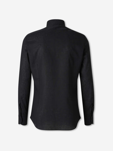 Santa Eulalia Hombre Barcelona Camisa Cuello Mao color Negro sku 531-006696 03 - Foto 2