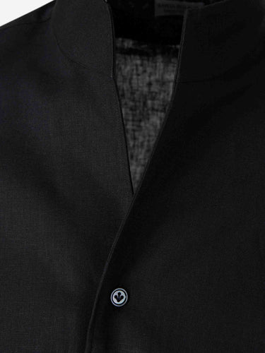 Santa Eulalia Hombre Barcelona Camisa Cuello Mao color Negro sku 531-006696 03 - Foto 3
