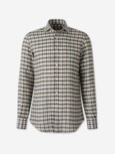 Santa Eulalia Hombre Barcelona Camisa Cuadros color Verde Militar sku 531-006697 01 - Foto 1