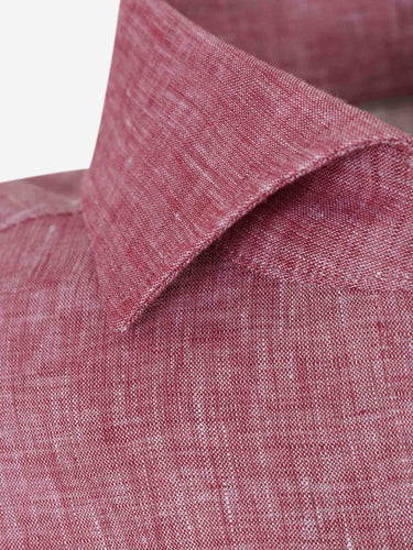 Brunello Cucinelli Hombre Barcelona Camisa Manga Larga color Rojo sku 531-006699 01 - Foto 3