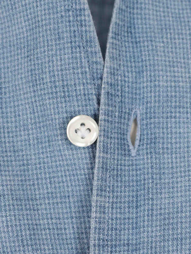 Santa Eulalia Hombre Barcelona Camisa Cuello Mao color Azul sku 531-006700 01 - Foto 4