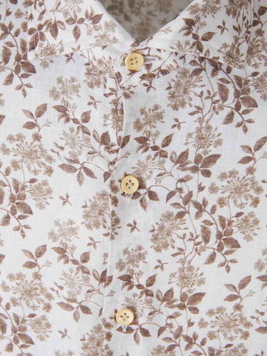 Santa Eulalia Hombre Barcelona Camisa Lino color Marrón sku 531-006704 01 - Foto 3