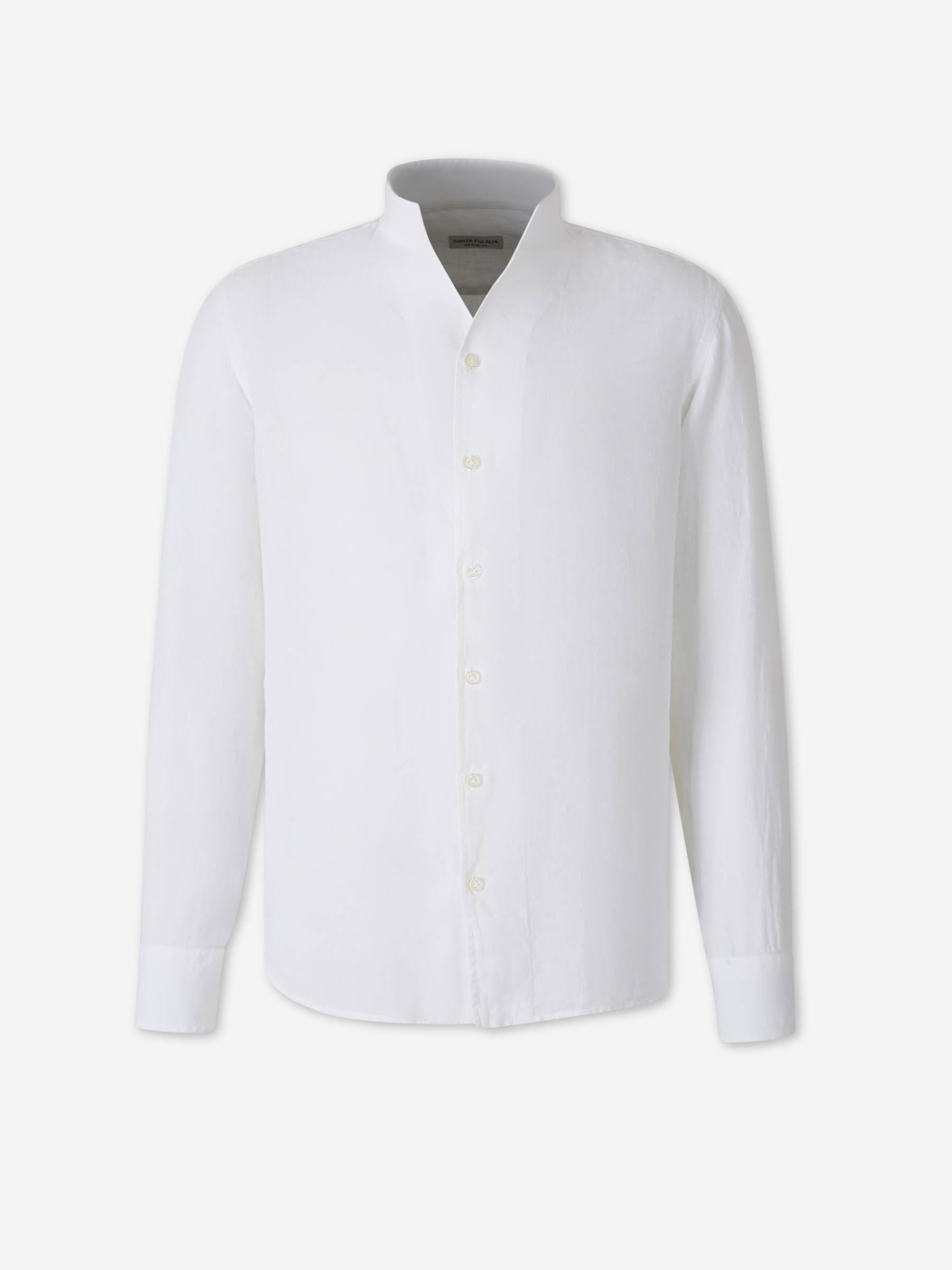 Santa Eulalia Hombre Barcelona Camisa Lisa Casual color Blanco sku 531-006705 01 - Foto 1