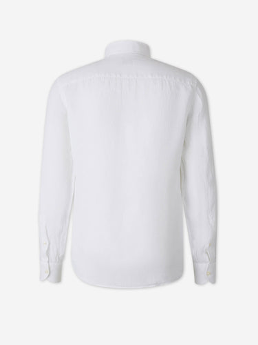 Santa Eulalia Hombre Barcelona Camisa Lisa Casual color Blanco sku 531-006705 01 - Foto 2