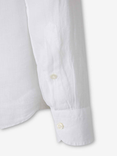 Santa Eulalia Hombre Barcelona Camisa Lisa Casual color Blanco sku 531-006705 01 - Foto 4