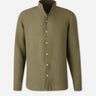 Santa Eulalia Hombre Barcelona Camisa Lisa Casual color Verde Militar sku 531-006705 04 - Foto 1