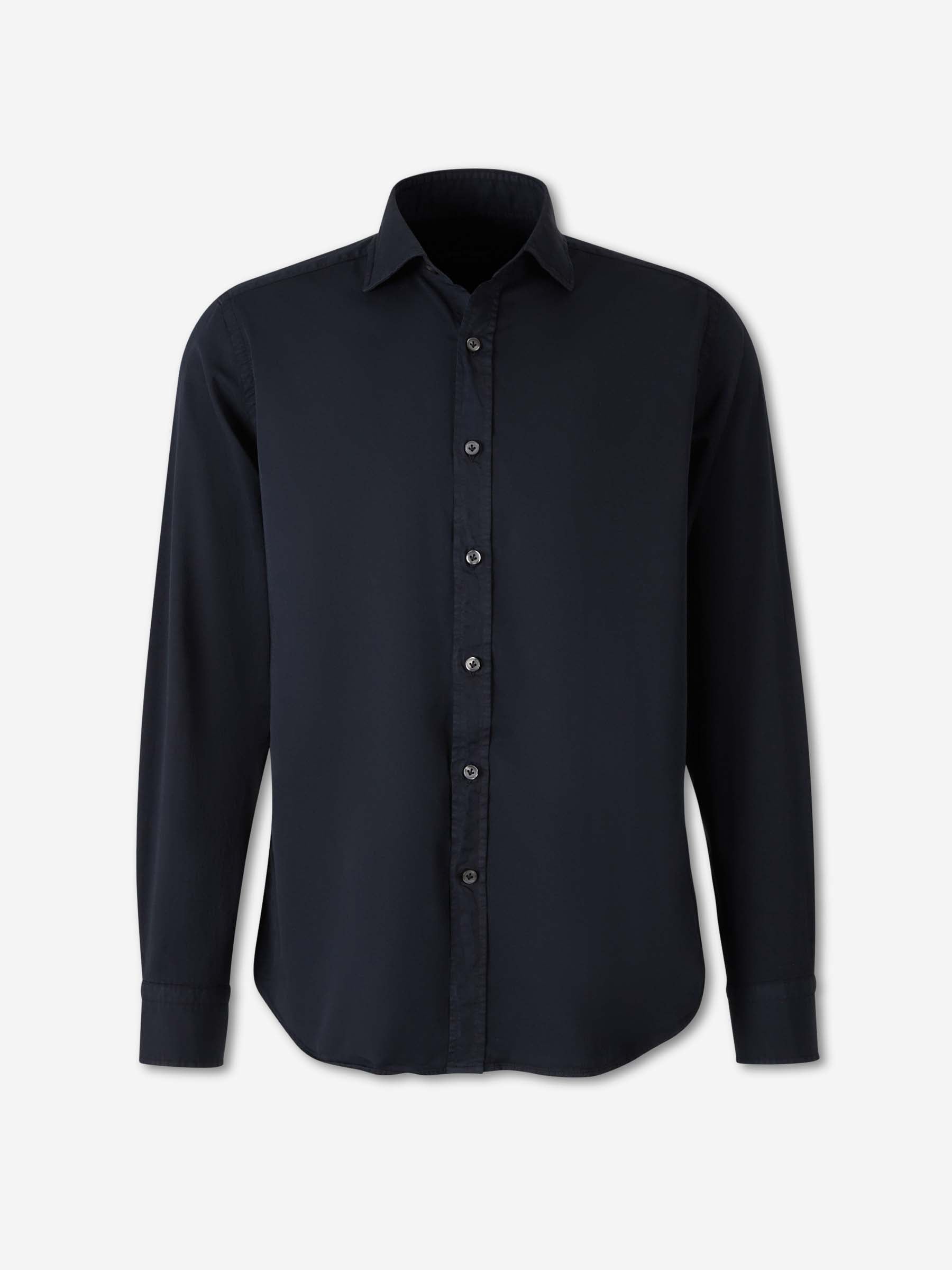 Santa Eulalia Hombre Barcelona Camisa Clásica Lisa color Azul Marino sku 531-006706 01 - Foto 1