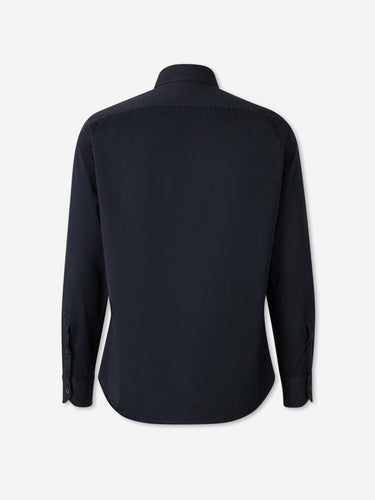 Santa Eulalia Hombre Barcelona Camisa Clásica Lisa color Azul Marino sku 531-006706 01 - Foto 2