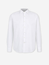 Santa Eulalia Hombre Barcelona Camisa Clásica Lisa color Blanco sku 531-006706 03 - Foto 1