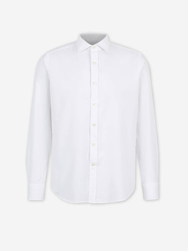 Santa Eulalia Hombre Barcelona Camisa Clásica Lisa color Blanco sku 531-006706 03 - Foto 1