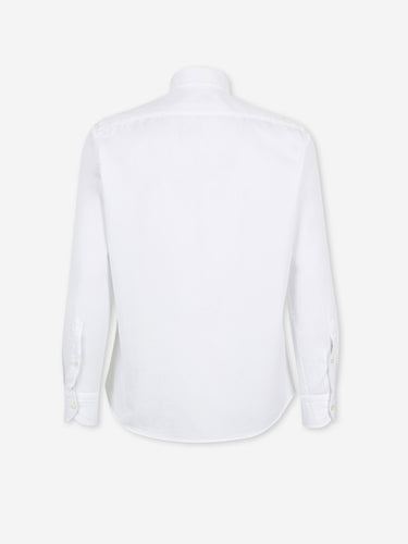 Santa Eulalia Hombre Barcelona Camisa Clásica Lisa color Blanco sku 531-006706 03 - Foto 2