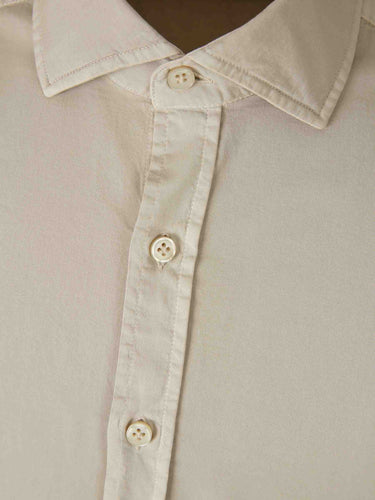 Santa Eulalia Hombre Barcelona Camisa Clásica Lisa color Beige sku 531-006706 04 - Foto 3