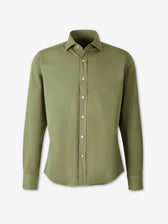 Santa Eulalia Hombre Barcelona Camisa Clásica Lisa color Verde sku 531-006706 05 - Foto 1