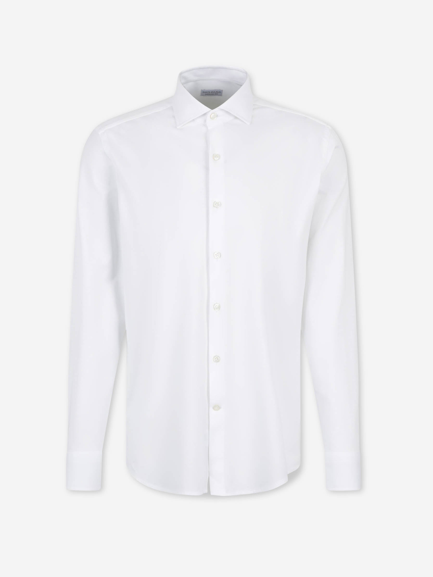 Santa Eulalia Hombre Barcelona Camisa Vestir Algodón color Blanco sku 531-006707 01 - Foto 1