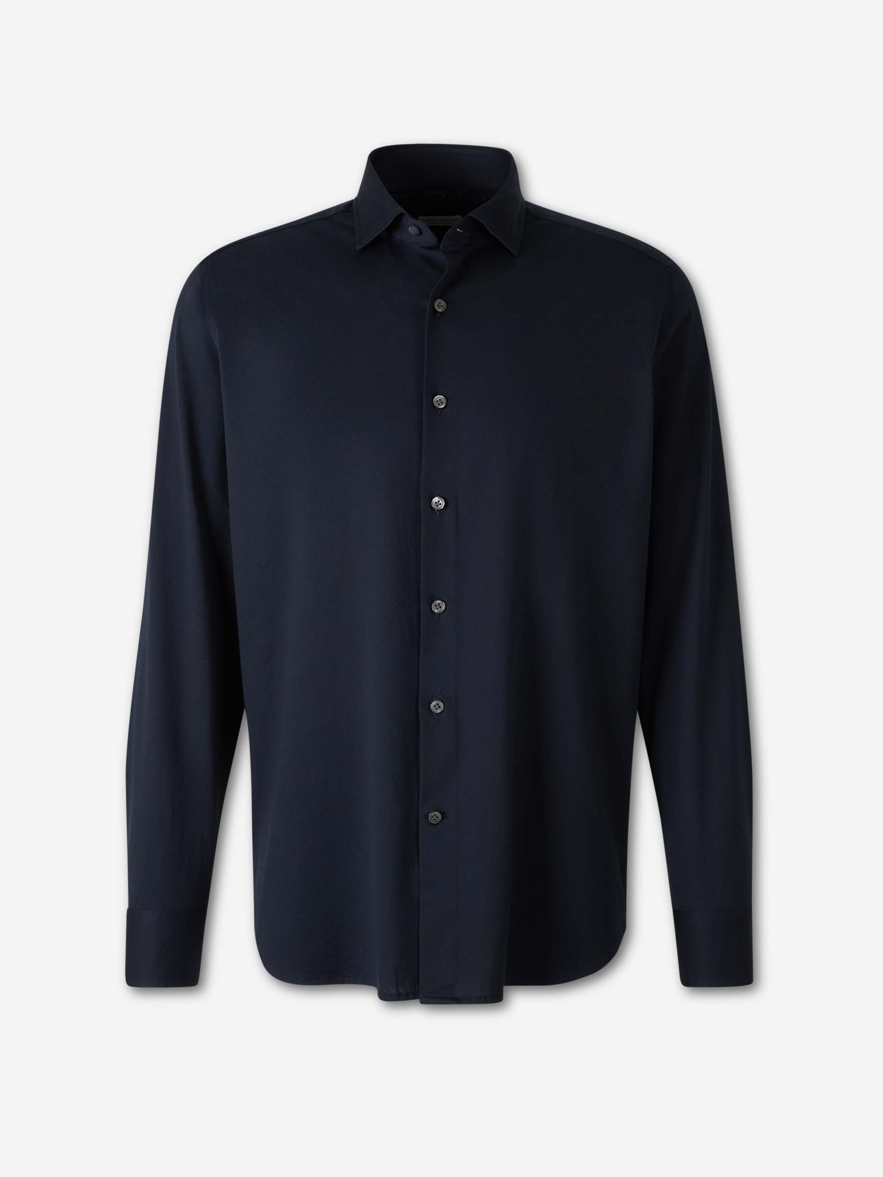 Santa Eulalia Hombre Barcelona Camisa Vestir Algodón color Azul Noche sku 531-006707 02 - Foto 1