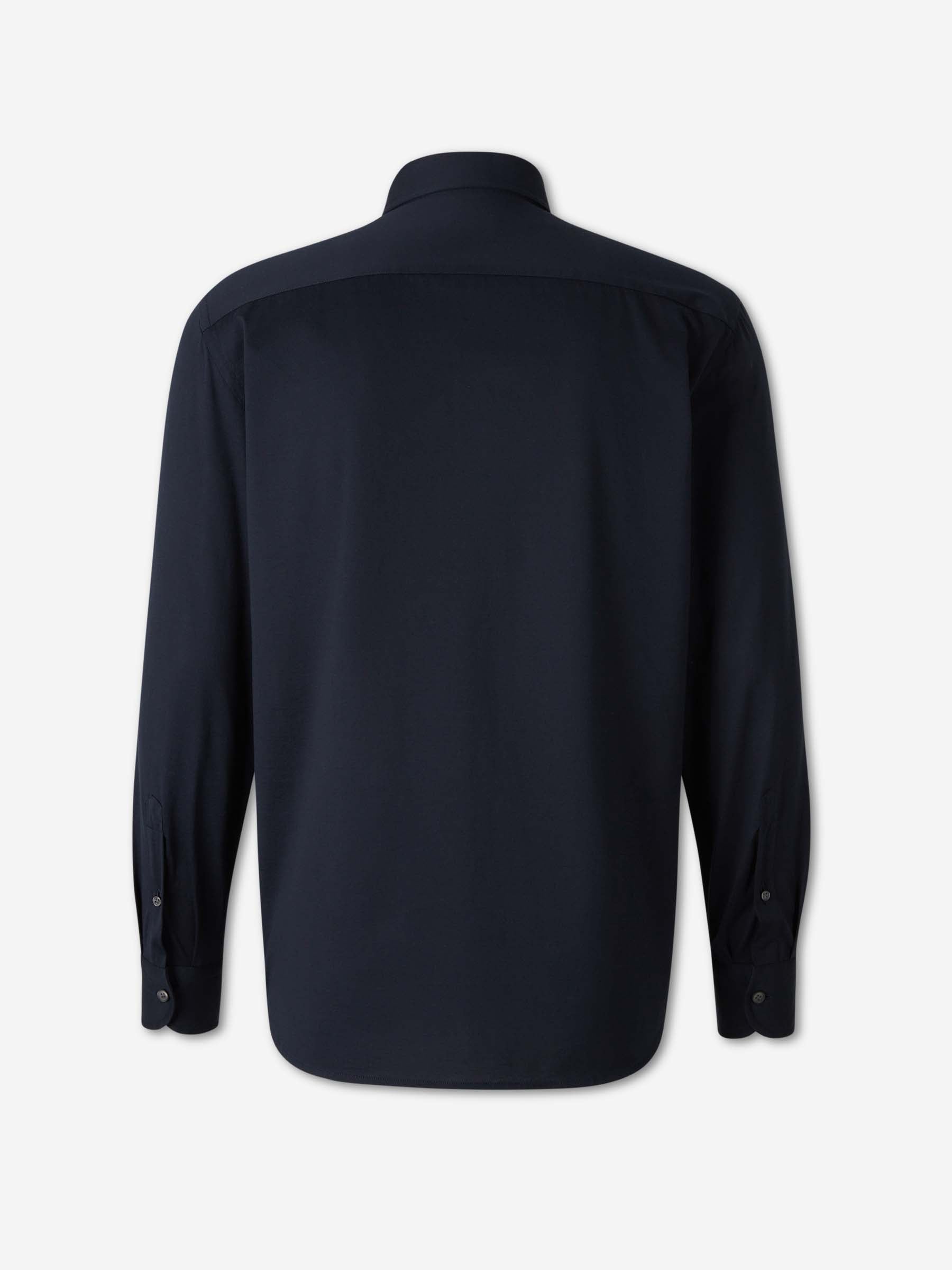 Santa Eulalia Hombre Barcelona Camisa Vestir Algodón color Azul Noche sku 531-006707 02 - Foto 2