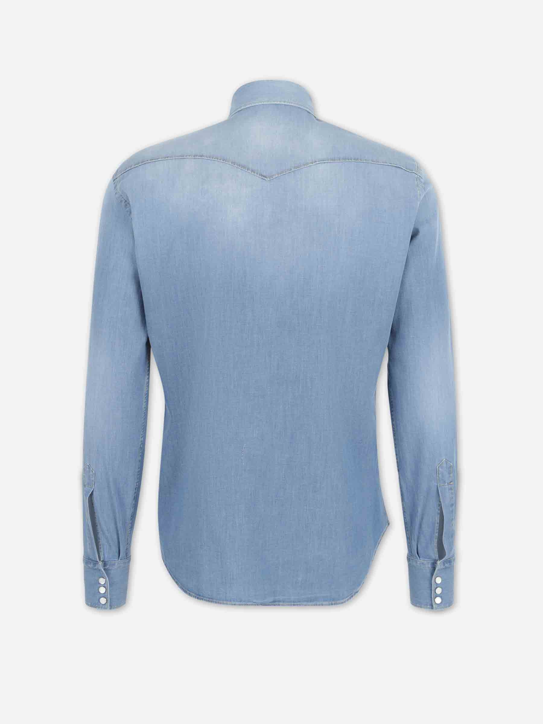 Santa Eulalia Hombre Barcelona Camisa Denim color Azul Denim sku 531-006714 01 - Foto 2
