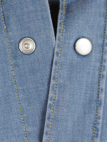 Santa Eulalia Hombre Barcelona Camisa Denim color Azul Denim sku 531-006714 01 - Foto 4