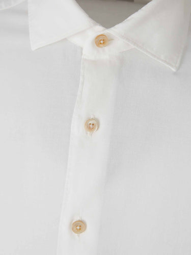 Santa Eulalia Hombre Barcelona Camisa Lisa color Blanco sku 531-006716 01 - Foto 3