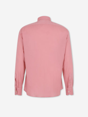 Santa Eulalia Hombre Barcelona Camisa Lisa Algodón color Coral sku 531-006716 02 - Foto 2
