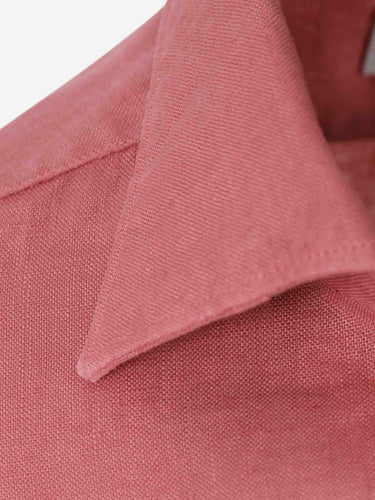 Santa Eulalia Hombre Barcelona Camisa Lino color Coral sku 531-006718 01 - Foto 4