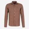 Santa Eulalia Hombre Barcelona Camisa Lino color Marrón sku 531-006718 04 - Foto 1