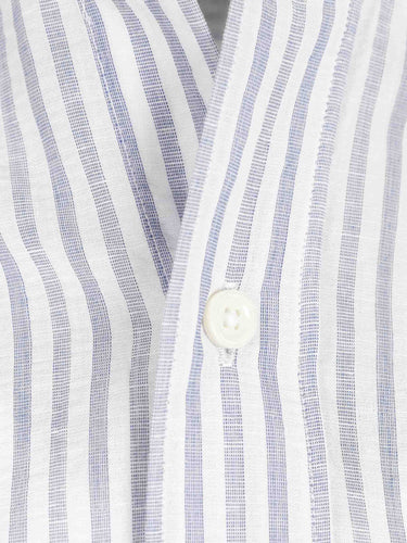 Santa Eulalia Hombre Barcelona Camisa Listada color Azul sku 531-006719 02 - Foto 3
