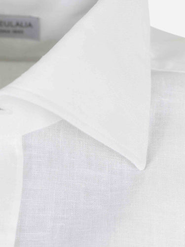 Santa Eulalia Hombre Barcelona Camisa Lisa color Blanco sku 531-006720 01 - Foto 3