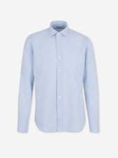 Santa Eulalia Hombre Barcelona Camisa Lisa color Azul Celeste sku 531-006720 02 - Foto 1