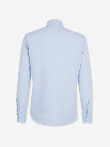 Santa Eulalia Hombre Barcelona Camisa Lisa color Azul Celeste sku 531-006720 02 - Foto 2