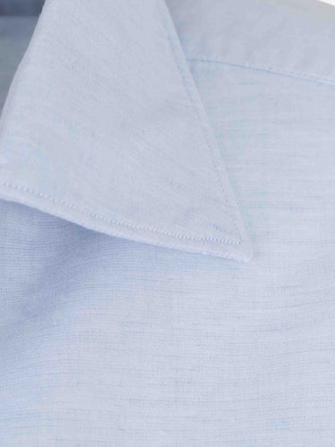 Santa Eulalia Hombre Barcelona Camisa Lisa color Azul Celeste sku 531-006720 02 - Foto 3