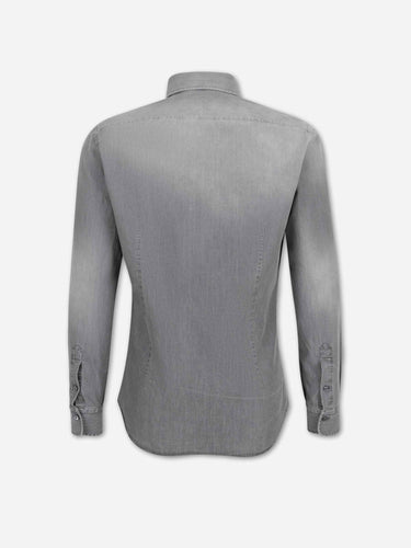 Santa Eulalia Hombre Barcelona Camisa Manga Larga color Gris Piedra sku 531-006722 01 - Foto 2