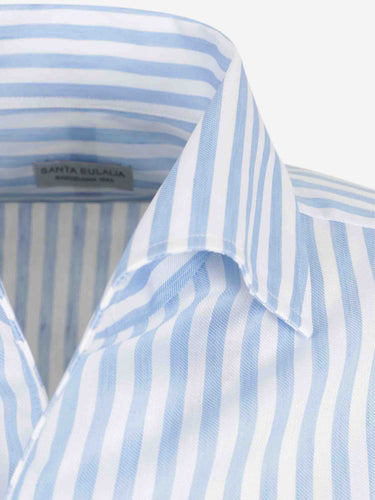 Santa Eulalia Hombre Barcelona Camisa Manga Larga color Azul sku 531-006723 02 - Foto 3