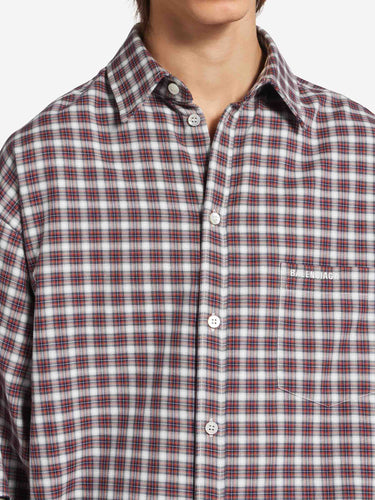 Balenciaga Hombre Barcelona Camisa Doble Manga color Multicolor sku 531-006724 01 - Foto 4
