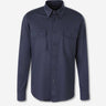 Tom Ford Hombre Barcelona Camisa Tejido Elástico color Azul Marino sku 531-006728 01 - Foto 1